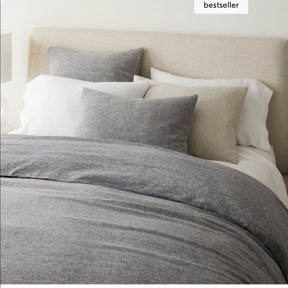 West Elm Bedding West Elm Linen Duvet Cover Poshmark